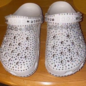 Custom Bedazzled crocs